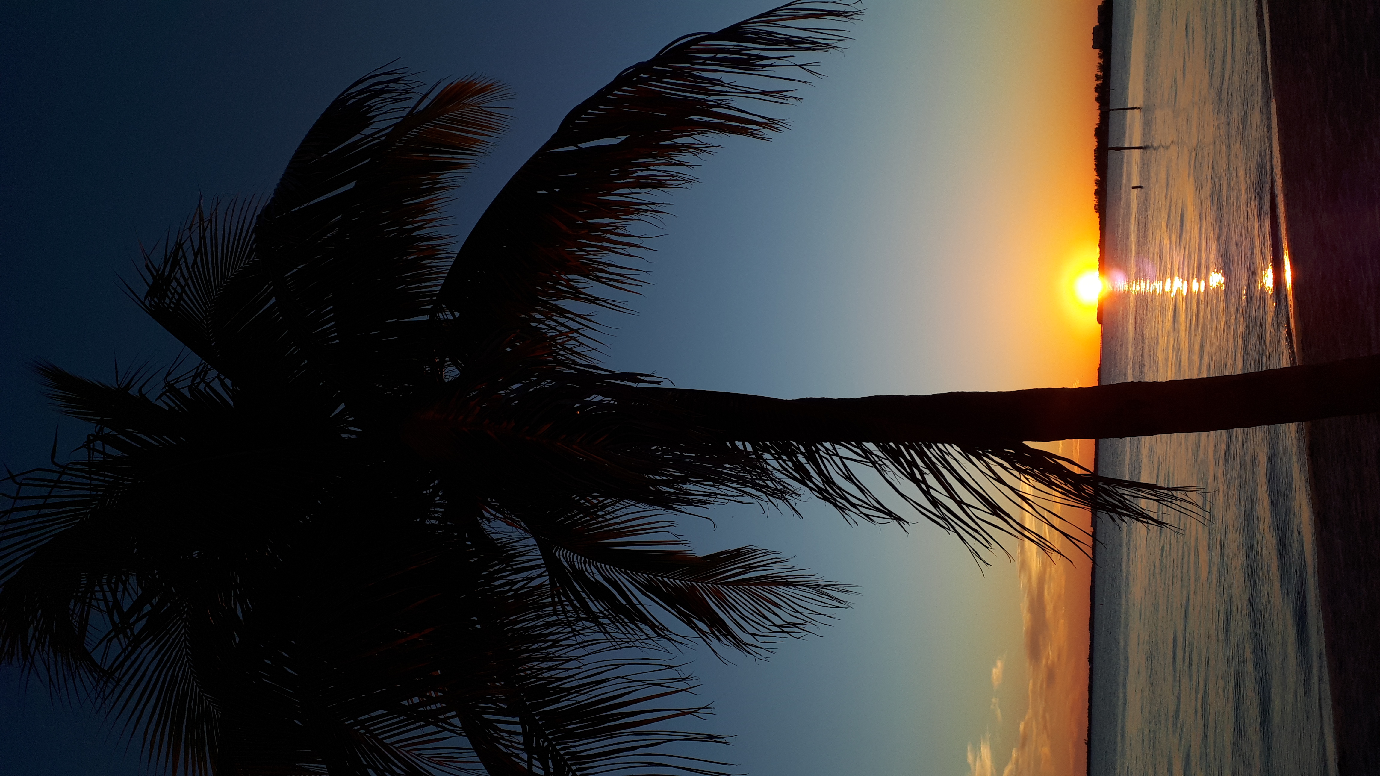 Sonnenuntergang am Strand von Cape Coral