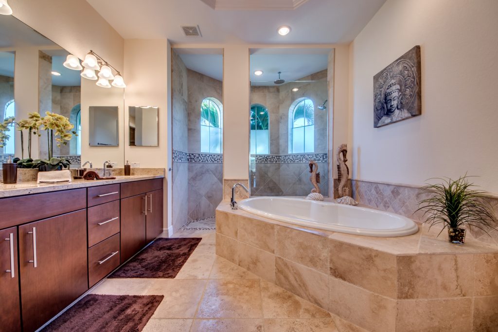 Badezimmer Ferienvilla Cape Coral Florida